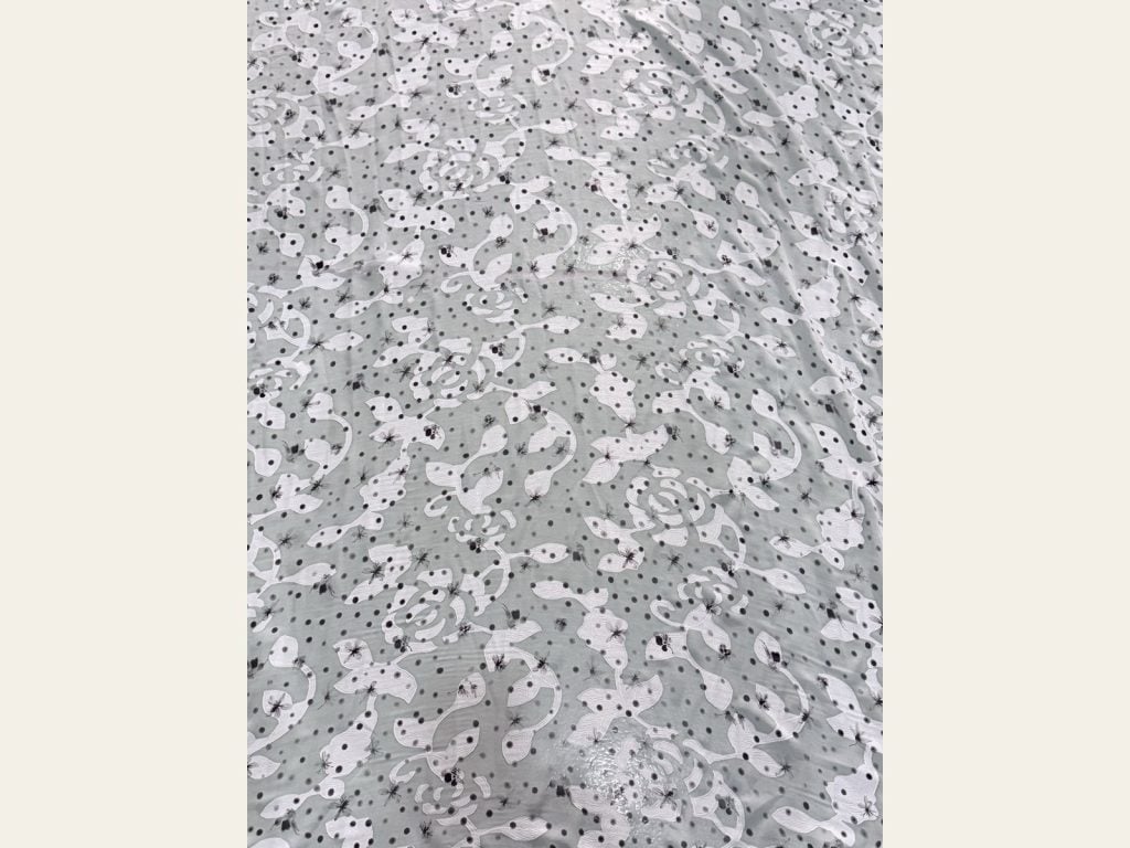 50D Clip Chiffon Print