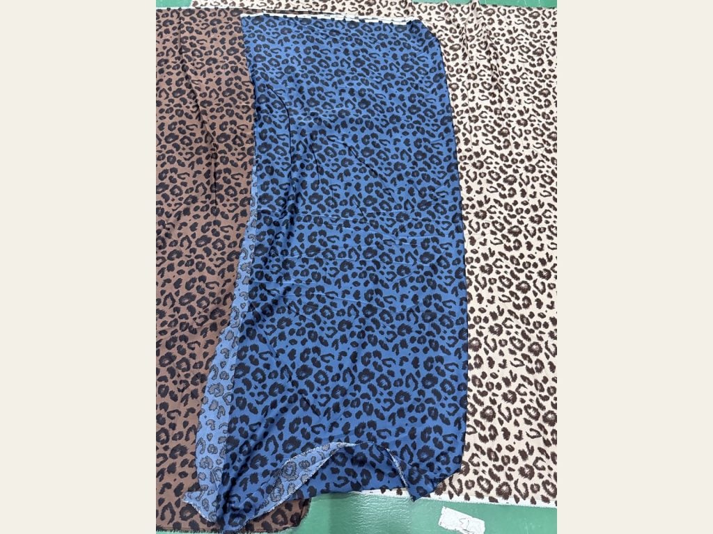 Animal Pattern Satin Print