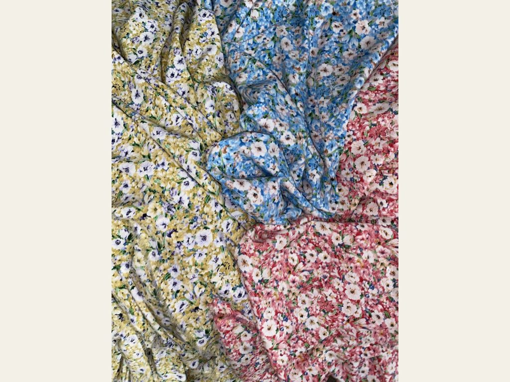 100D Four-Way Stretch Floral Print 200706502